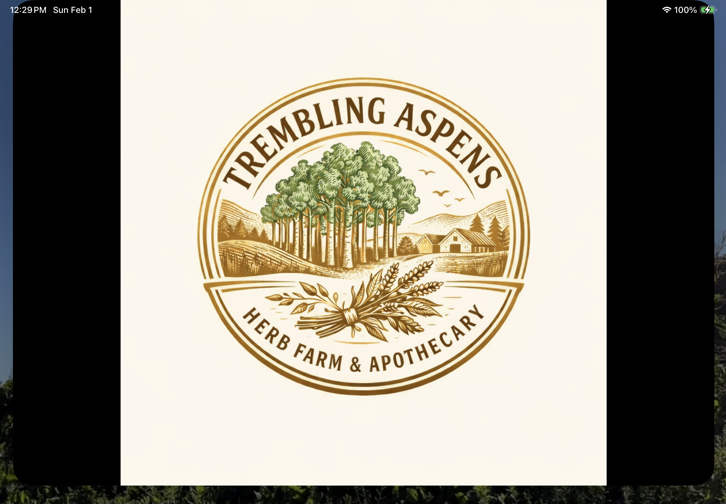 logo for Trembling Aspen Farm